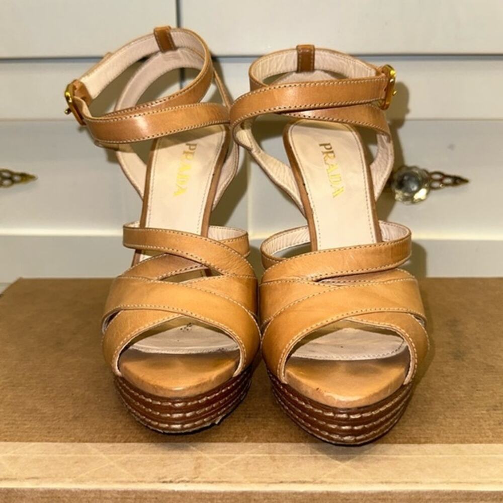 Prada Calzature Donna Strappy Heels